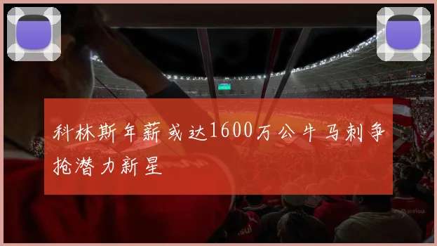 科林斯年薪或达1600万公牛马刺争抢潜力新星